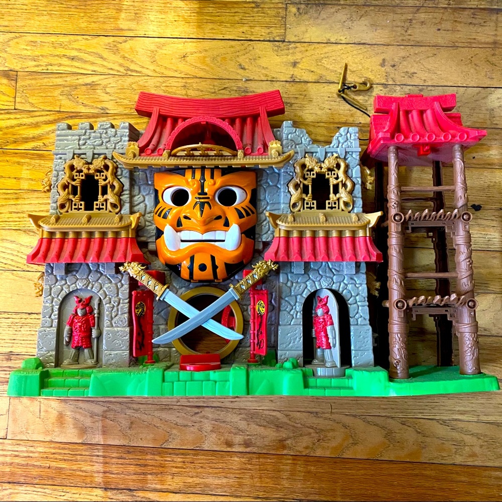 Fisher price samurai ninja castle play set playset